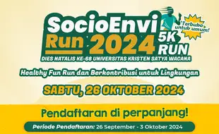 Jelang SocioEnvi Run 2024 UKSW, Lari Sehat dengan Semangat Peduli Lingkungan