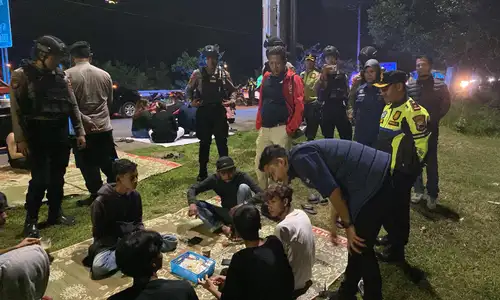 Antisipasi Kreak Beraksi, Polres Semarang Patroli Skala Besar