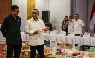 BPOM dan Kemendag Amankan 415.035 Kosmetik Impor Ilegal