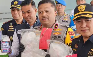 Dikirim dari Malaysia, 12 Kg Sabu-sabu Disita Polda Jateng