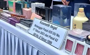 BPOM Amankan Kosmetik Impor Ilegal Rp11 M, Terbanyak Produk dari China-Thailand