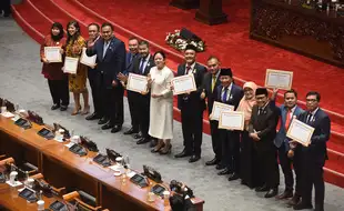 Rapat Paripurna Terakhir DPR Periode 2019-2024