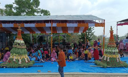 Peringati HUT 272 Tahun, Warga Sumberejo Sragen Gelar Kirab Budaya