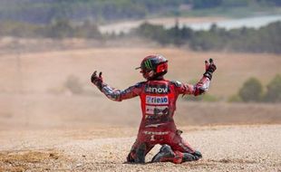 Francesco Bagnaia Akui Masih Sakit Akibat Kecelakaan di Spanyol Pekan Lalu