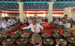 2 Gamelan Pusaka Keraton Solo Mulai Ditabuh, Tandai Dimulainya Perayaan Sekaten