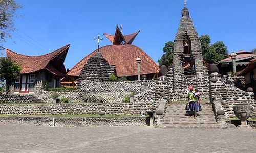 Potret Gereja Puhsarang Kediri, Resmi Ditetapkan Jadi Cagar Budaya Nasional