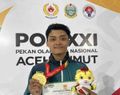 Taekwondoin Jogja Gigi Adhiyodha Raih Emas di Debut PON 2024