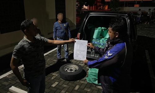 Polres Demak Gagalkan Pengiriman Bahan Baku Miras Racikan Es Moni dari Grobogan