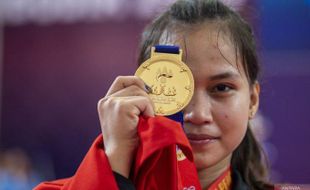 Lifter Juliana Klarisa Sumbang Emas Perdana untuk Jambi di PON 2024