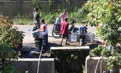 Kekeringan, Warga Klaten Andalkan Air Embung Tirta Mulya untuk Ternak & Tanaman