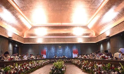 Presiden Jokowi Pimpin Sidang Kabinet Terakhir di IKN