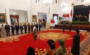 Presiden Jokowi Lantik Aida Suwandi Jadi Anggota Dewan Komisioner LPS