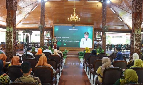 Bupati Blora Apresiasi Sejumlah Desa Pinggir Hutan Mampu Lunasi PBB P2 Tercepat