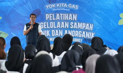 Peringati World Clean Up Day, BRI Gelar Pelatihan Pengelolaan Sampah di Mandalika