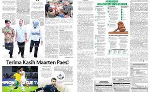 Solopos Hari Ini : Terima Kasih Maarten Paes!