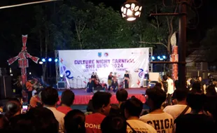 Ribuan Warga Salatiga Tumpah Ruah Saksikan Culture Night Carnival UKSW saat CFN