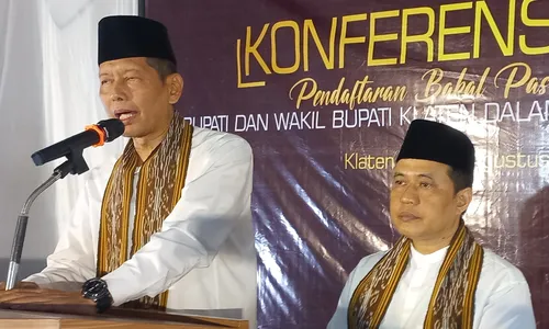 Usung Visi Bersama Klaten Lebih Bersinar, Begini Konsep Paslon Herry-Wahyu