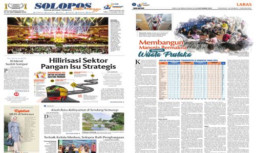 Solopos Hari Ini : Hilirisasi Sektor Pangan Isu Strategis