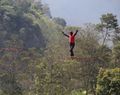 Jajal Highline Berlatar Belakang Merapi di Kalitalang Klaten, Ini Kata Turis Asal Austria