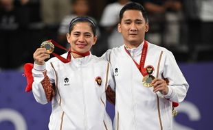 Indonesia Rebut Emas Pertama Paralimpiade Paris 2024 lewat Aksi Hikmat/Leani