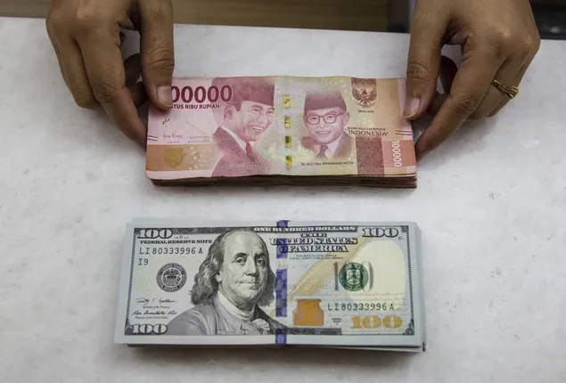 Akhir Perdagangan Selasa, Rupiah Menguat Jadi Rp15.187 per Dollar AS