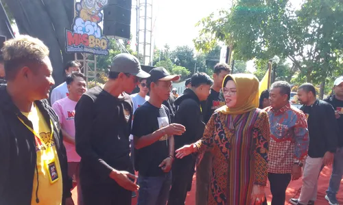 Elemen Mas Bro Dukung Etik-Sapto di Pilkada Sukoharjo