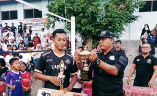 Warga 9 RT dan PSHT di Sragen Gelar Turnamen Voli, Ini Juaranya