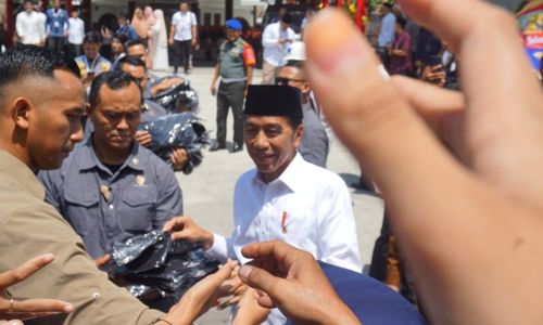 Presiden Jokowi Hadiri Pertemuan Kiai Muda Se-Jawa di Ponpes Ora Aji Sleman