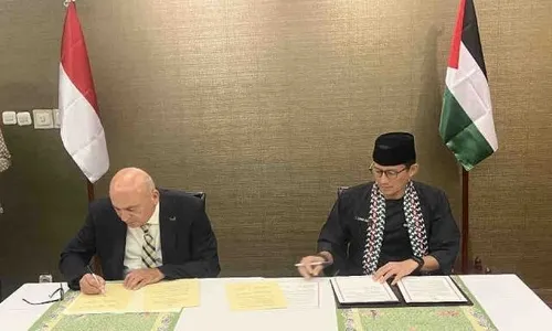 Indonesia dan Palestina Teken Kerja Sama Pariwisata