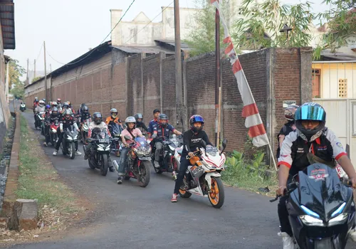 Jamnas Asosiasi Honda CBR, 350 Bikers Padati Pantai Bandengan Jepara