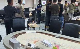 Polisi Gerebek Tempat Judi Mirip Kasino di Salah Satu Tempat Hiburan Malam di Semarang