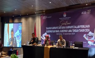 Kampanye Pilgub Jateng 2024 Dimulai Besok, KPU Gelar Deklarasi Damai