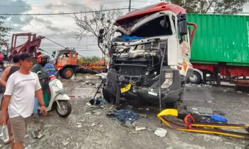 Kecelakaan Bus Vs Truk di Jalur Pantura Pati, Enam Orang Meninggal Dunia