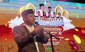 KPU Jateng Hadiri KPU Purworejo Bersholawat dalam Rangka Sosialisasi Pilkada Serentak 2024