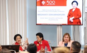 Kunjungi Rusia, Megawati Beri Kuliah Umum di Universitas St Petersburg