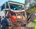 Sopir Ngantuk, Bus Harapan Jaya Tabrak Truk di Tol Batang, 6 Orang Luka-luka