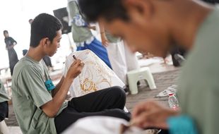 Lomba Membatik Tingkat Pelajar di Pekalongan, Sambut Hari Batik Nasional