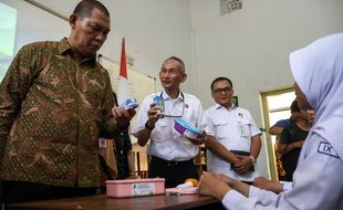 Teguh Prakosa dan Wantannas Tinjau Simulasi Makan Bergizi Gratis di SMPN 1 Solo