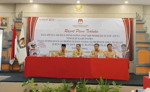 DPT Pilkada Boyolali Tercatat 829.981 Orang, Mayoritas Pemilih Usia 28-43 Tahun