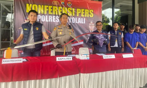 Tawuran di Jalan Solo-Semarang Boyolali Libatkan 3 Geng, Bawa Sajam 1,85 Meter