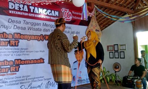 Gali Potensi, Pemdes Tanggan Sragen Gelar Lomba Nyanyi dan Memasak Antar-RT