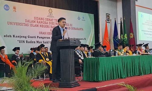 Orasi Kebudayaan di UIN Surakarta, MN X Ajak Teladani Kepemimpinan RM Said