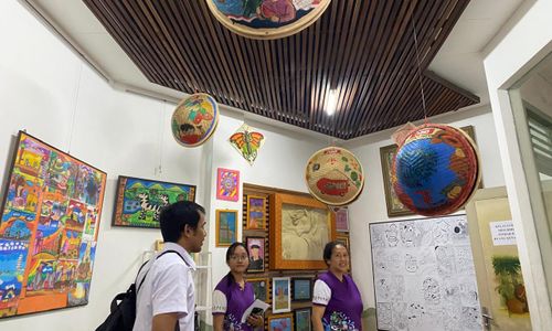 Melihat Pameran Seni Rupa di Semarang, dari Limbah Disulap jadi Karya Seni