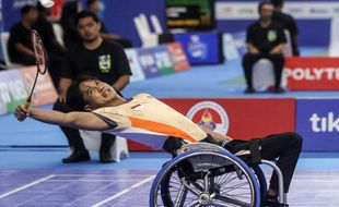 Kejuaraan Para Badminton Internasional 2024 di Edutorium UMS Solo