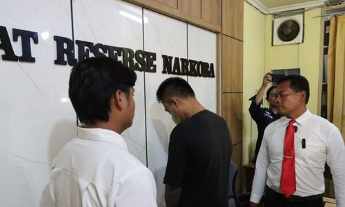 Satnarkoba Polres Sragen Bekuk Pengedar Sabu di Tangen, Ini Barang Buktinya