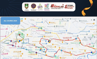 Minggu Jl Slamet Riyadi Solo Jadi Jalur Event Lari Maraton, CFD Mundur Pukul 06.30 WIB