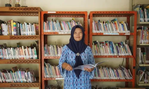 Kisah Pejuang Literasi di Solo, Belasan Tahun Hidupkan Perpustakaan Kampung