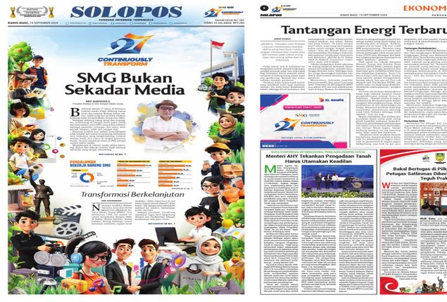 Solopos Hari Ini : SMG Bukan Sekadar Media