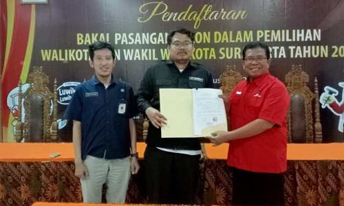 Dibentuk, Ini Struktur dan Anggota Tim Pemenangan Teguh-Bambang di Pilkada Solo 2024