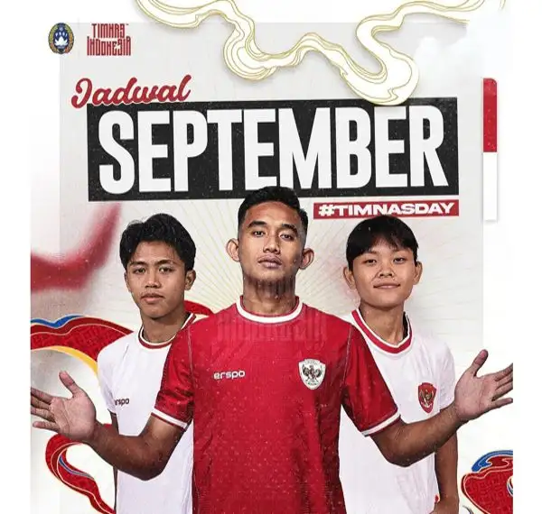 Ada 6 Pertandingan Timnas Indonesia di Bulan September, Ini Jadwal Lengkapnya